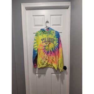 Dreamsicle Unisex Size Large Tahoe Hoodie Tie Dye Festival Casual‎ Relaxed